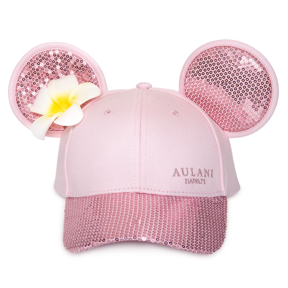 Mickey Mouse Sequined Baseball Cap for Adults Aulani A Disney Resort Spa Disney Store