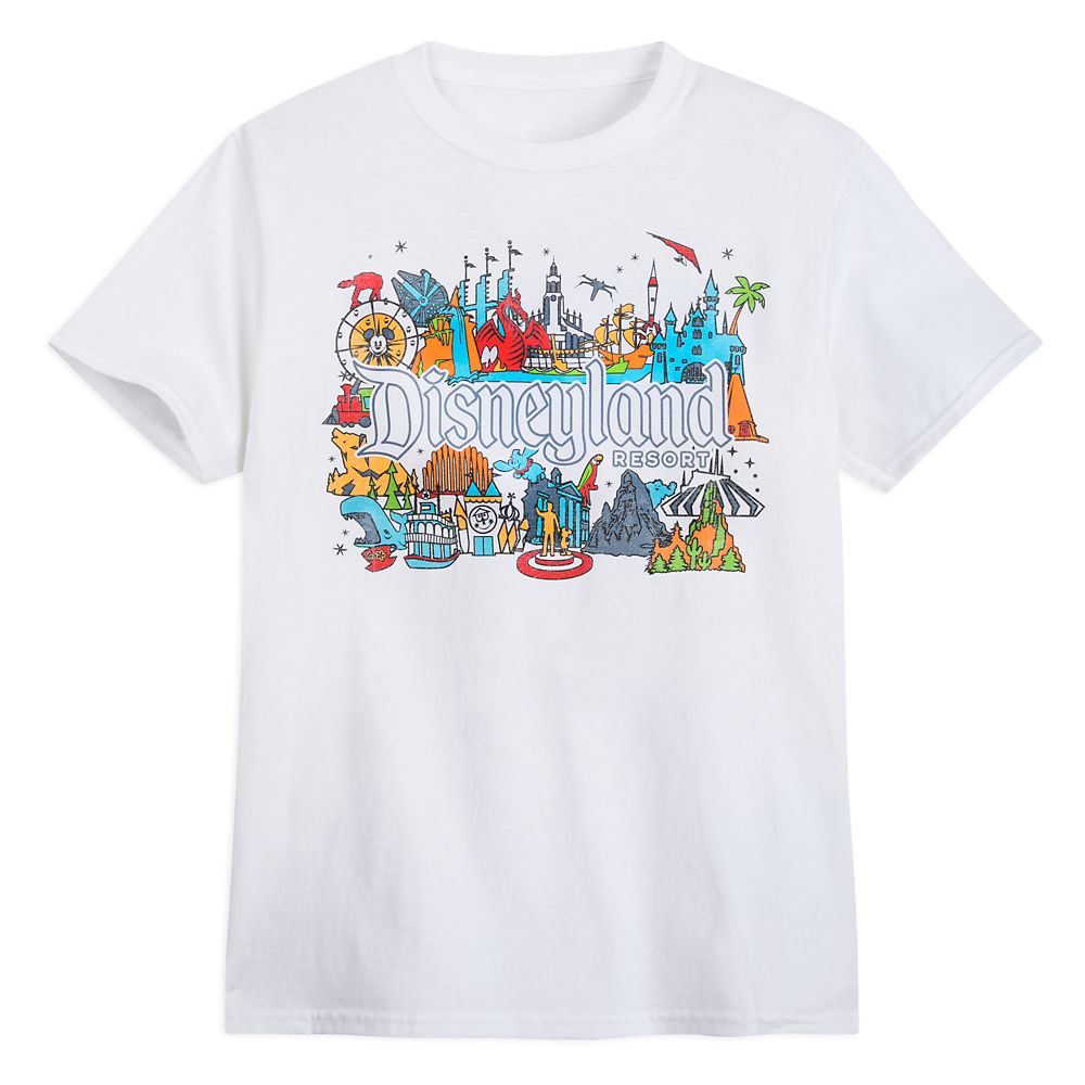 Disneyland Opening Days T Shirt for Men Disney Store