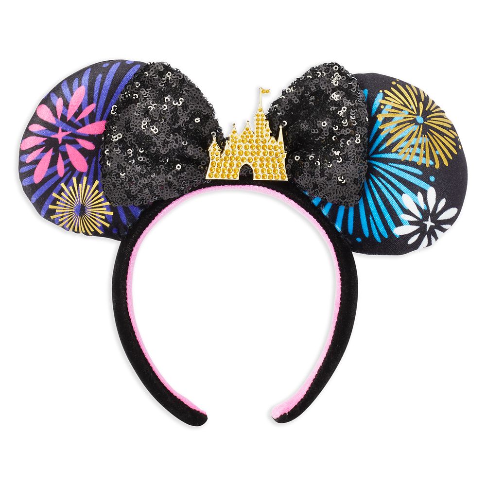 Minnie Mouse: The Main Attraction Ear Headband for Adults – Nighttime  Fireworks & Castle Finale – Limited Release | Disney Store