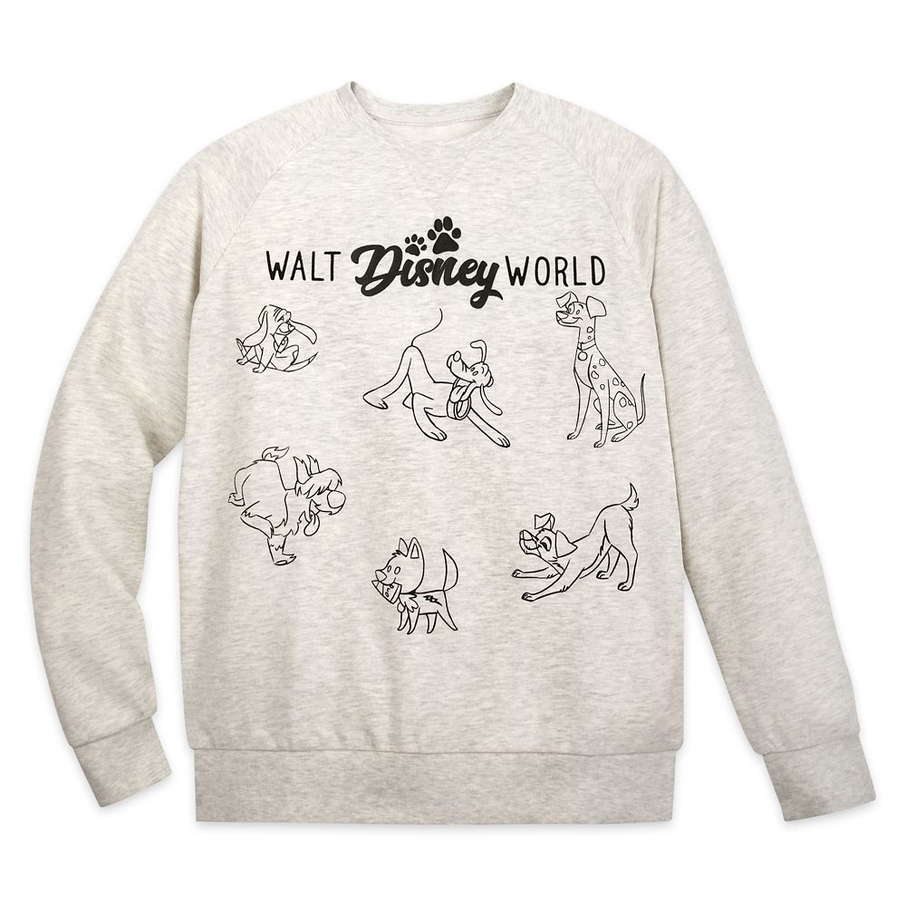 Disney Dogs Pullover Sweatshirt for Men Walt Disney World Disney Store