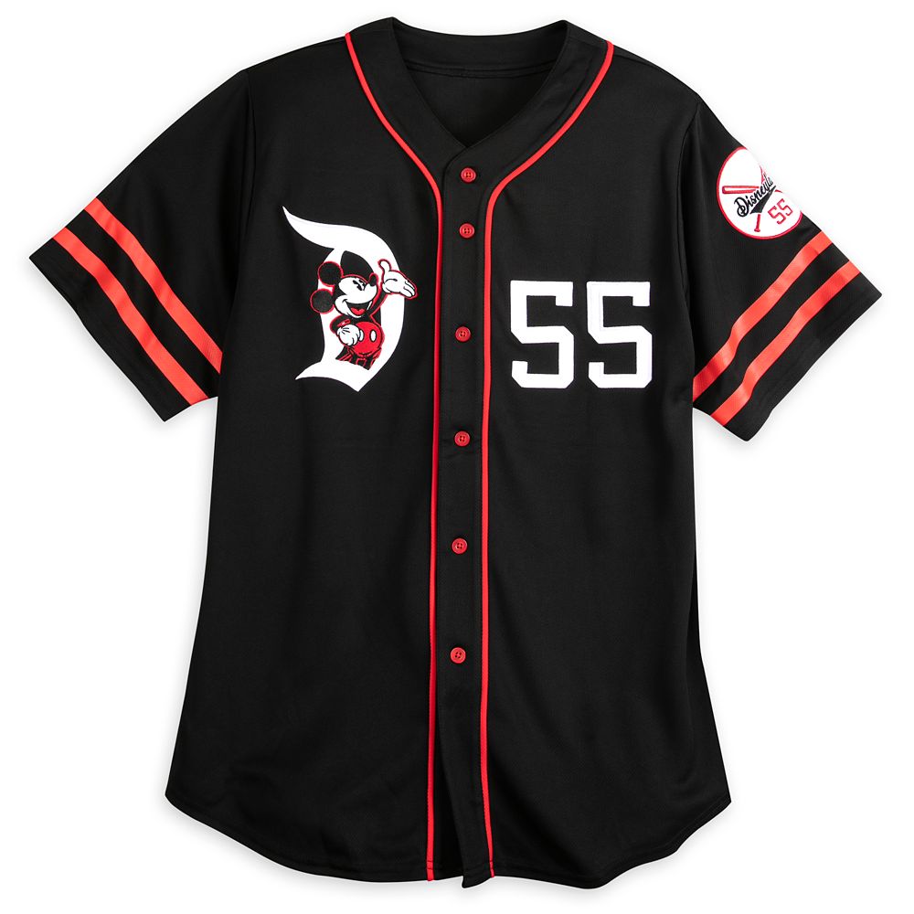 Mickey Mouse Baseball Jersey for Adults Disneyland Disney Store