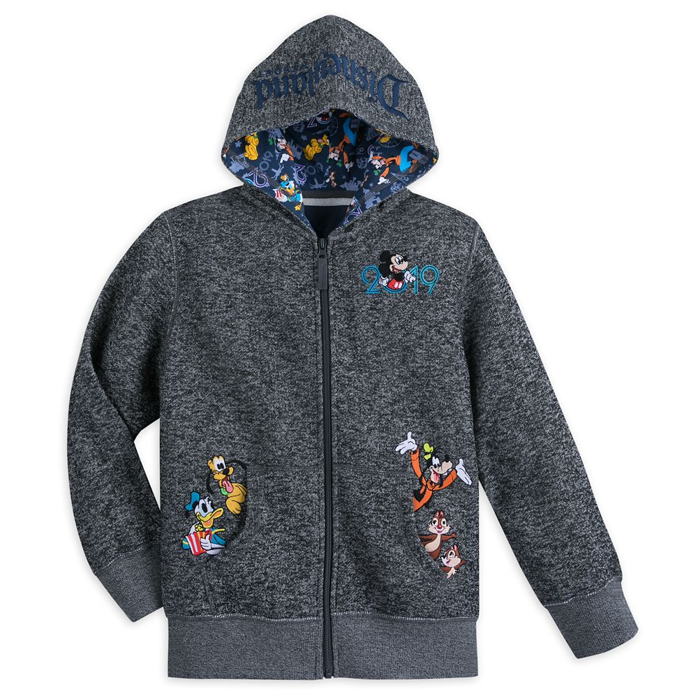 Knitted Disneyland deals Sweater Zip Up