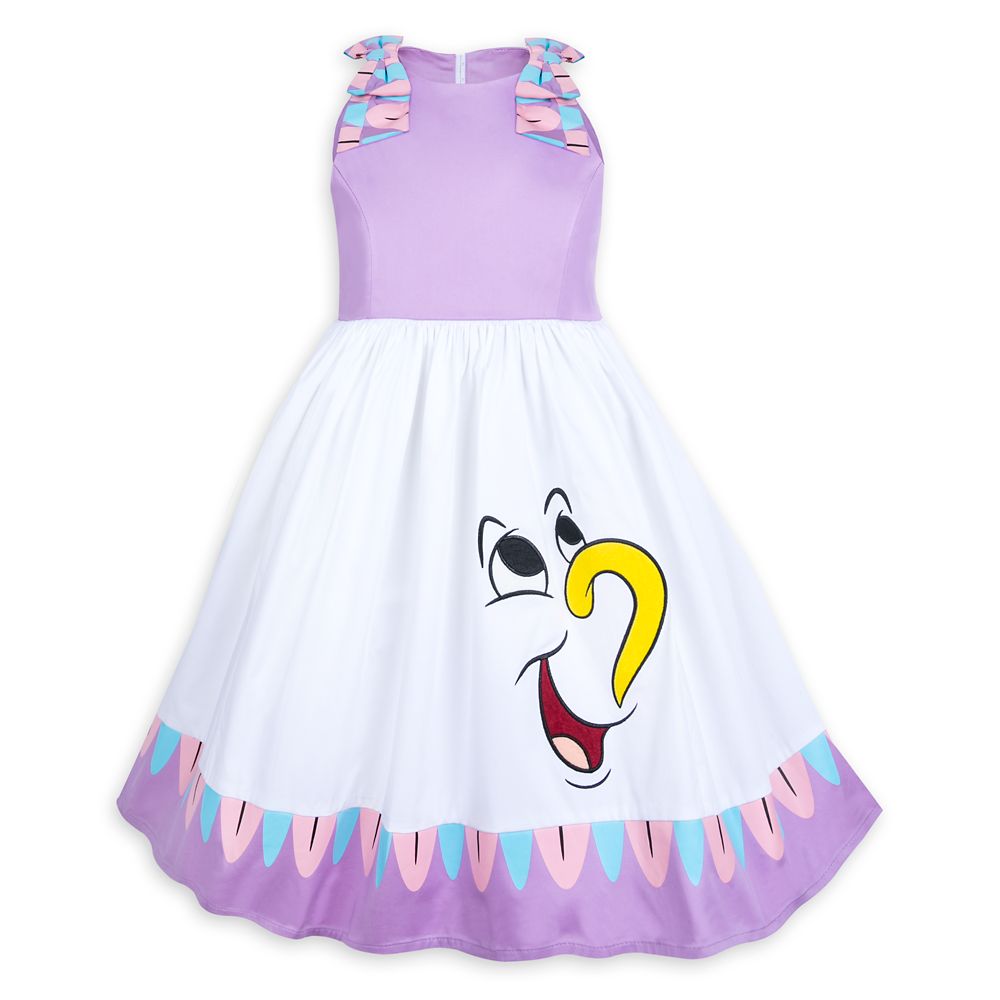 Girls Disney Dress Shop Mrs. Potts and buy Chip Dress Teapot Kids Size Large