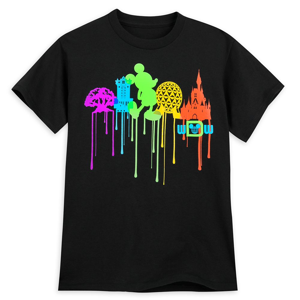 Mickey Mouse Park Icon Drip T-Shirt for Boys &ndash; Walt Disney World