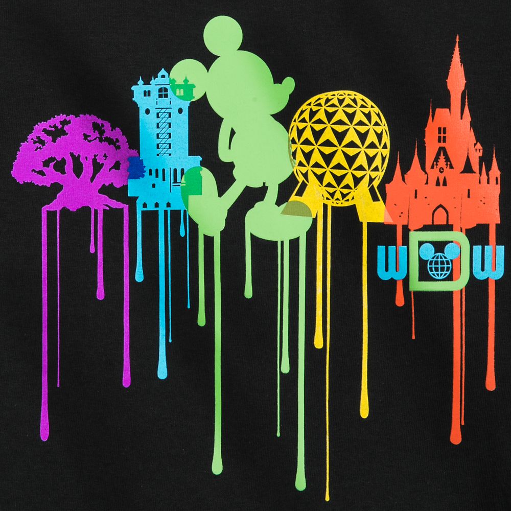 Mickey Mouse Park Icon Drip T-Shirt for Boys &ndash; Walt Disney World