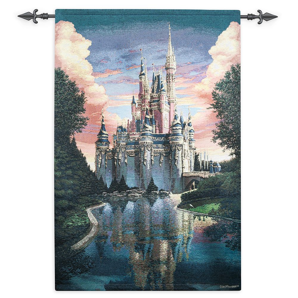 Cinderella Castle Tapestry – Walt Disney World 50th Anniversary cheapest NWT