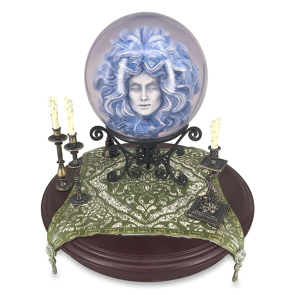 Days Until Halloween Countdown Lady 2024 Haunted Mansion Acrylic To Countdown Madam Leota Crystal Ball