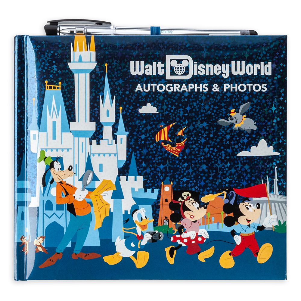 Mickey Mouse and Friends Autograph & Photo Album with Pen &ndash; Walt Disney World