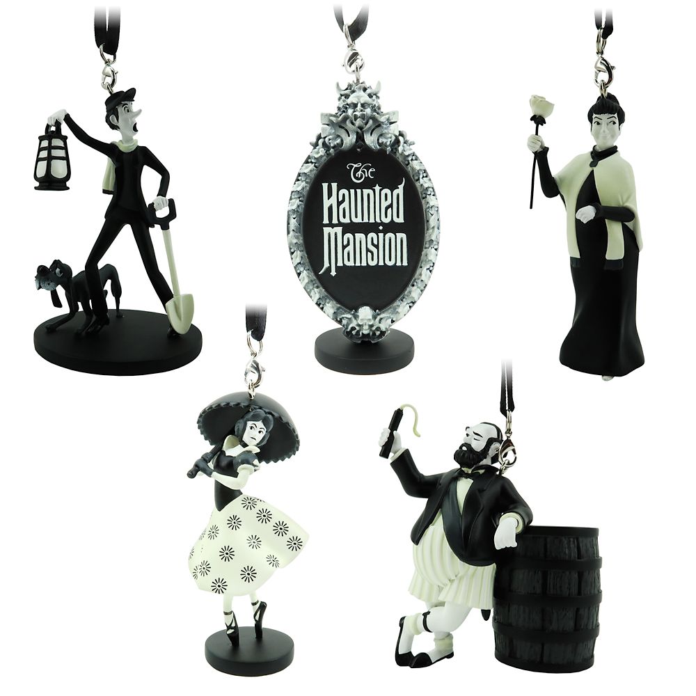 Haunted Mansion Glow in the outlet Dark Ornament Set