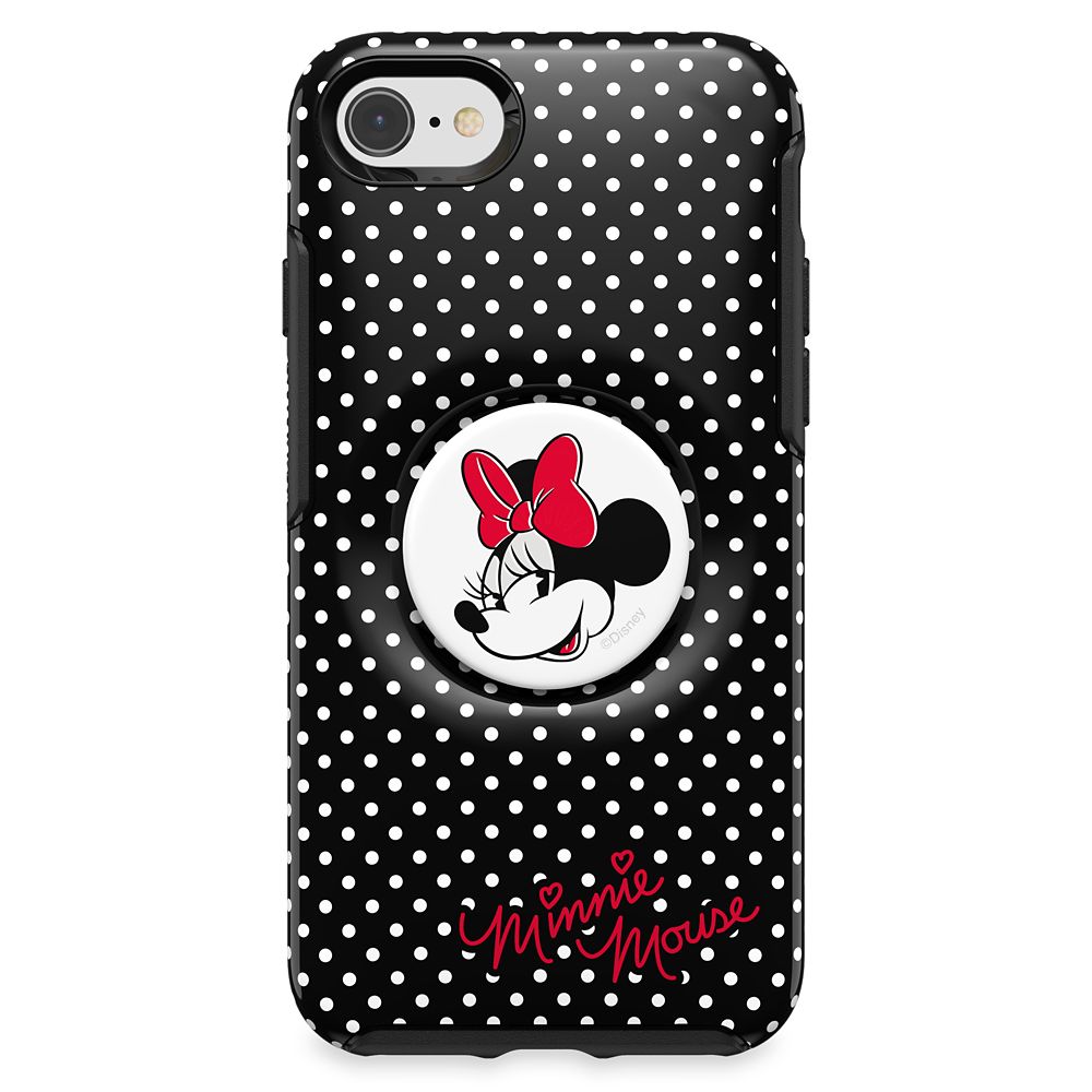 Outlet Disney Parks Minnie Mouse IPhone 11 XR otter box pop socket