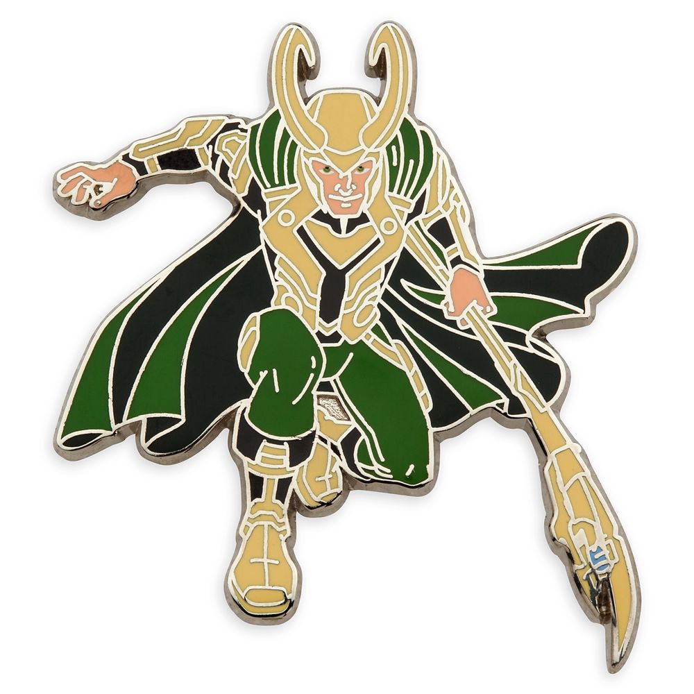 Online Marvel Loki Enamel Pin