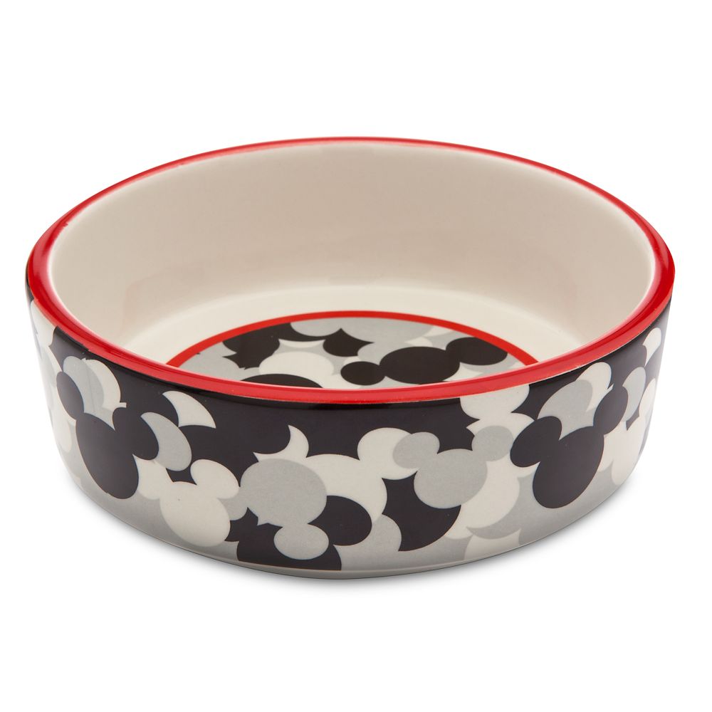 Mickey Mouse Ceramic Pet Bowl Disney Store