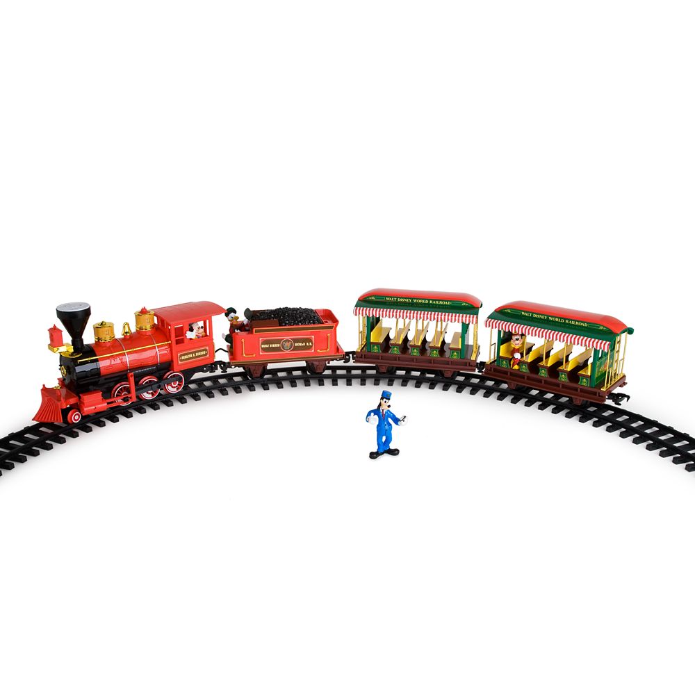 Disneyland resort railroad Train Set 4 figures selling Disney