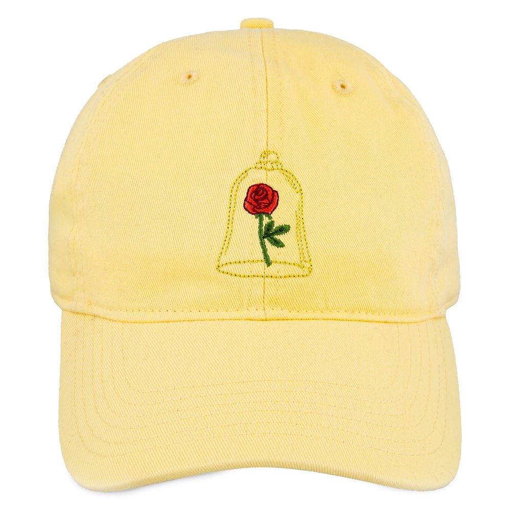 Beauty and the Beast Enchanted Rose Baseball Cap for Adults Disney Store