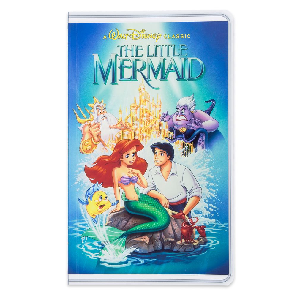 The Little Mermaid &lsquo;&lsquo;VHS Case&rsquo;&rsquo; Journal | Disney Store