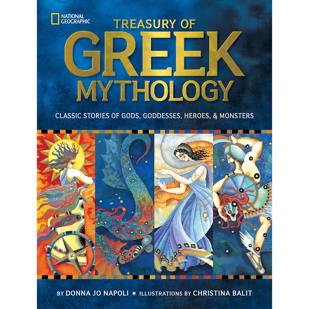 Treasury of Greek Mythology: Classic Stories of Gods, Goddesses, Heroes and Monsters Book  National Geographic Official shopDisney