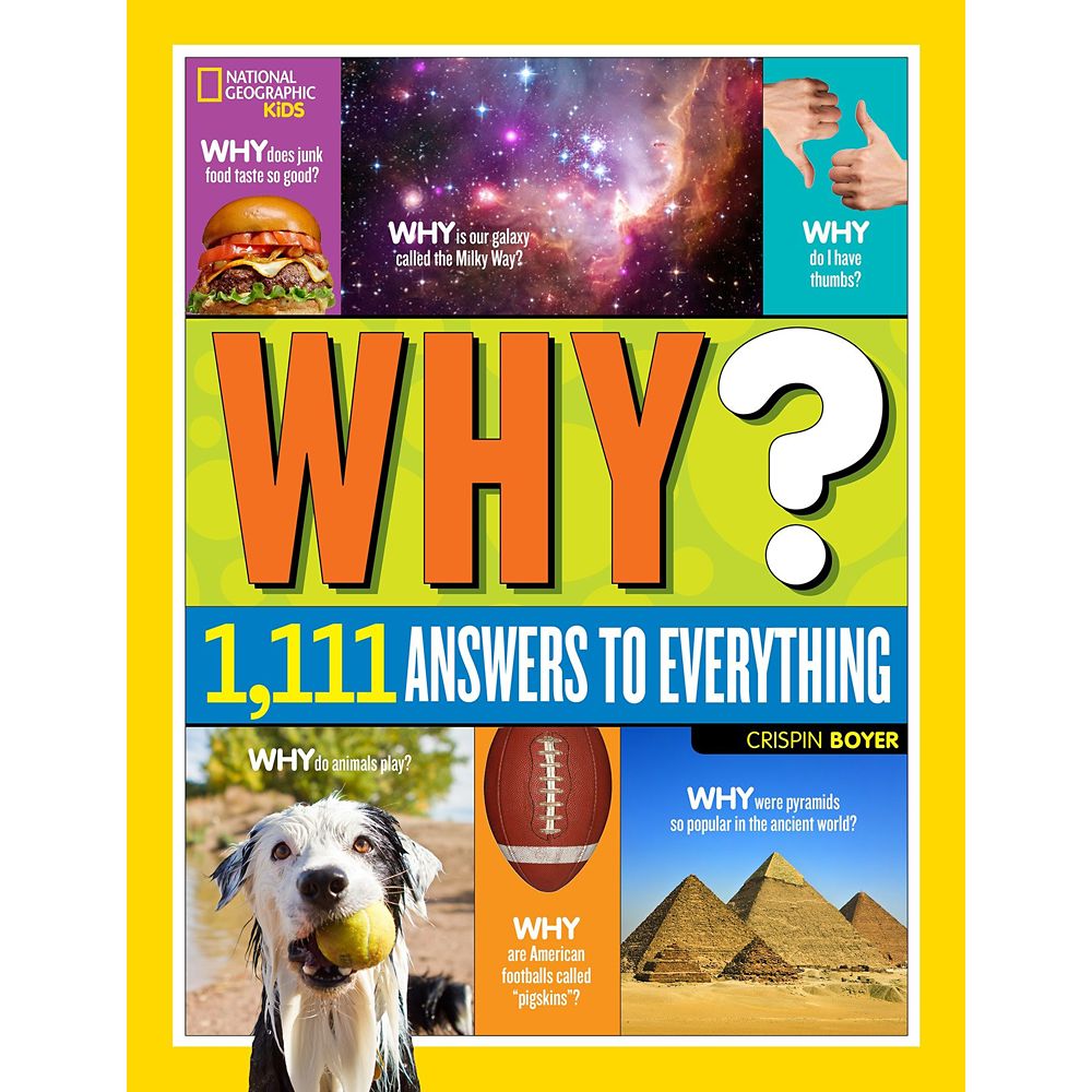 Why? 1,111 Answers to Everything Book  National Geographic Official shopDisney