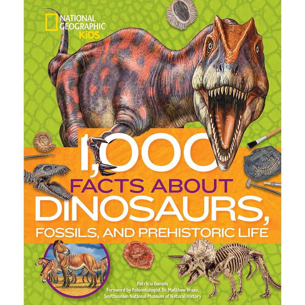 1,000 Facts about Dinosaurs, Fossils, and Prehistoric Life Book National Geographic Official shopDisney