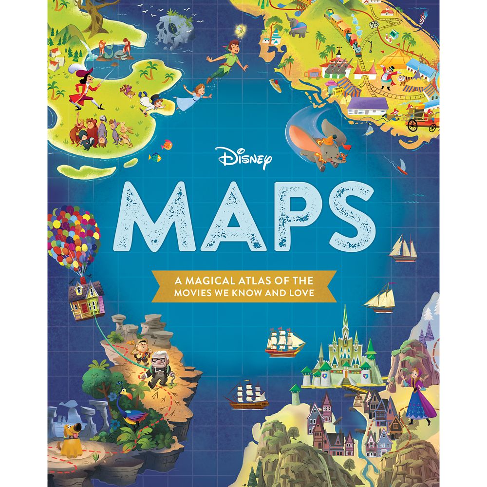 Disney Maps:A Magical Atlas of the Movies We Know and Love