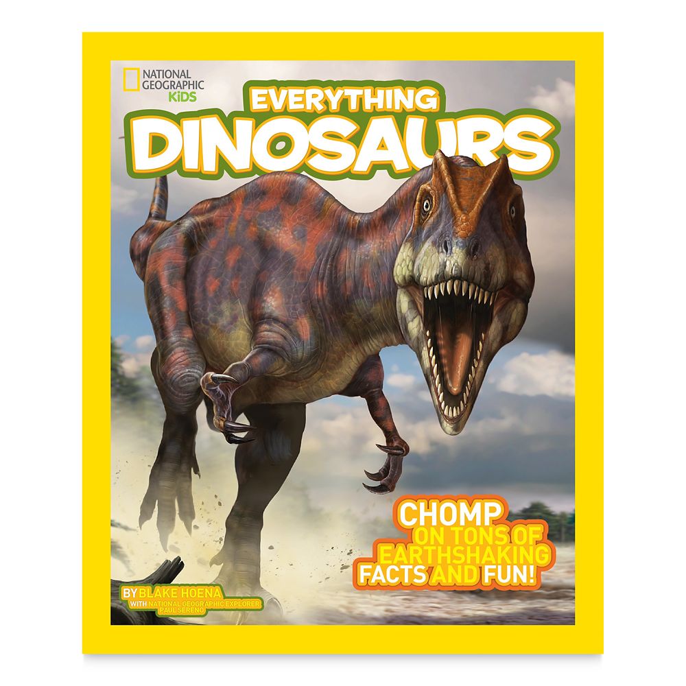 National Geographic Kids Everything Dinosaurs: Chomp on Tons of Earthshaking Facts and Fun Book Official shopDisney