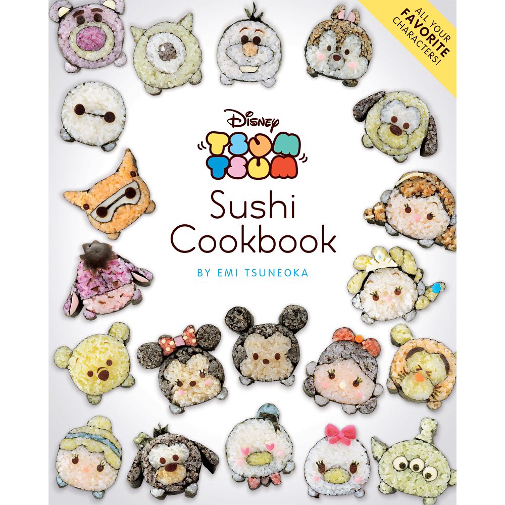 Disney Tsum Tsum Sushi Cookbook