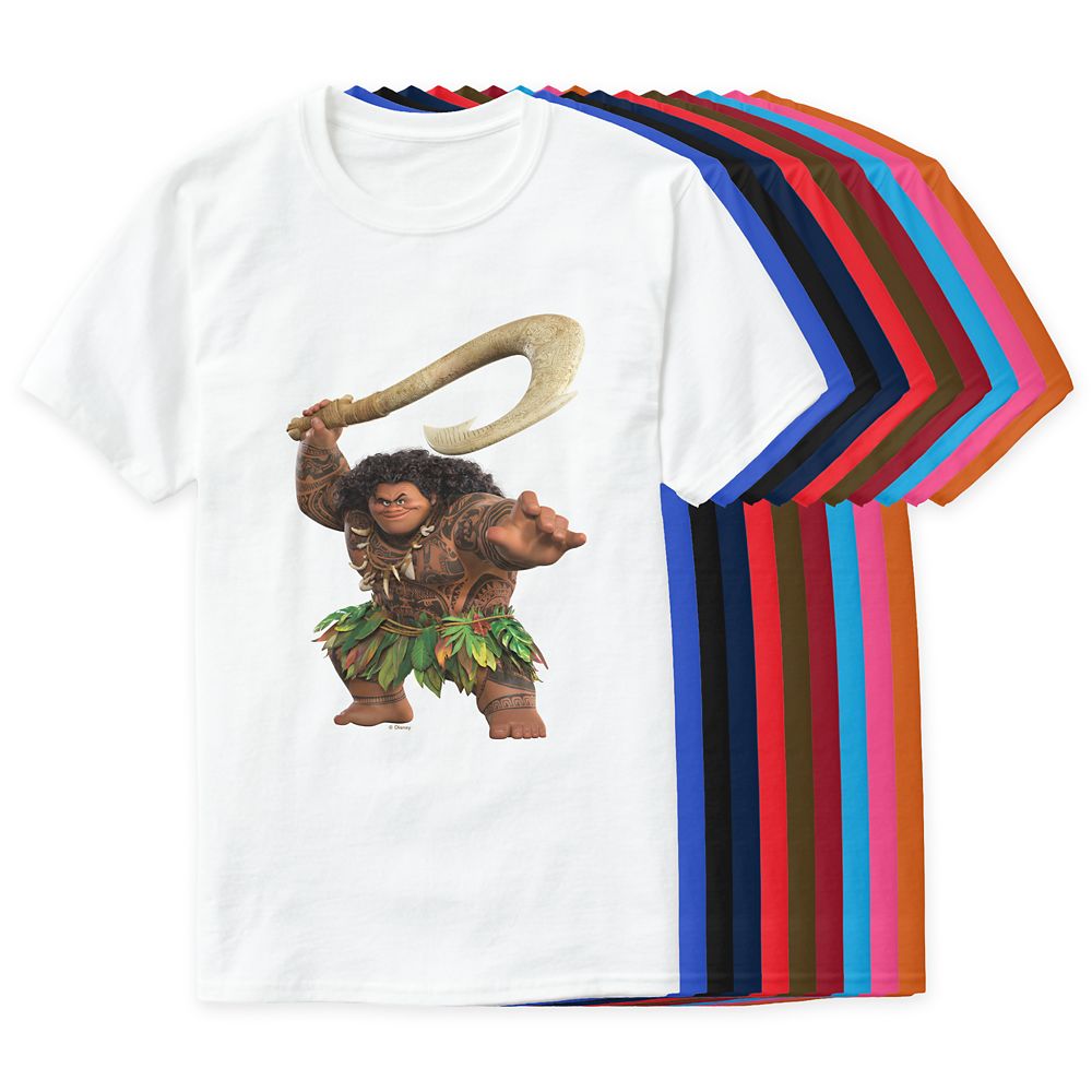 Maui Magical Hook T-Shirt  Moana  Customizable Official shopDisney