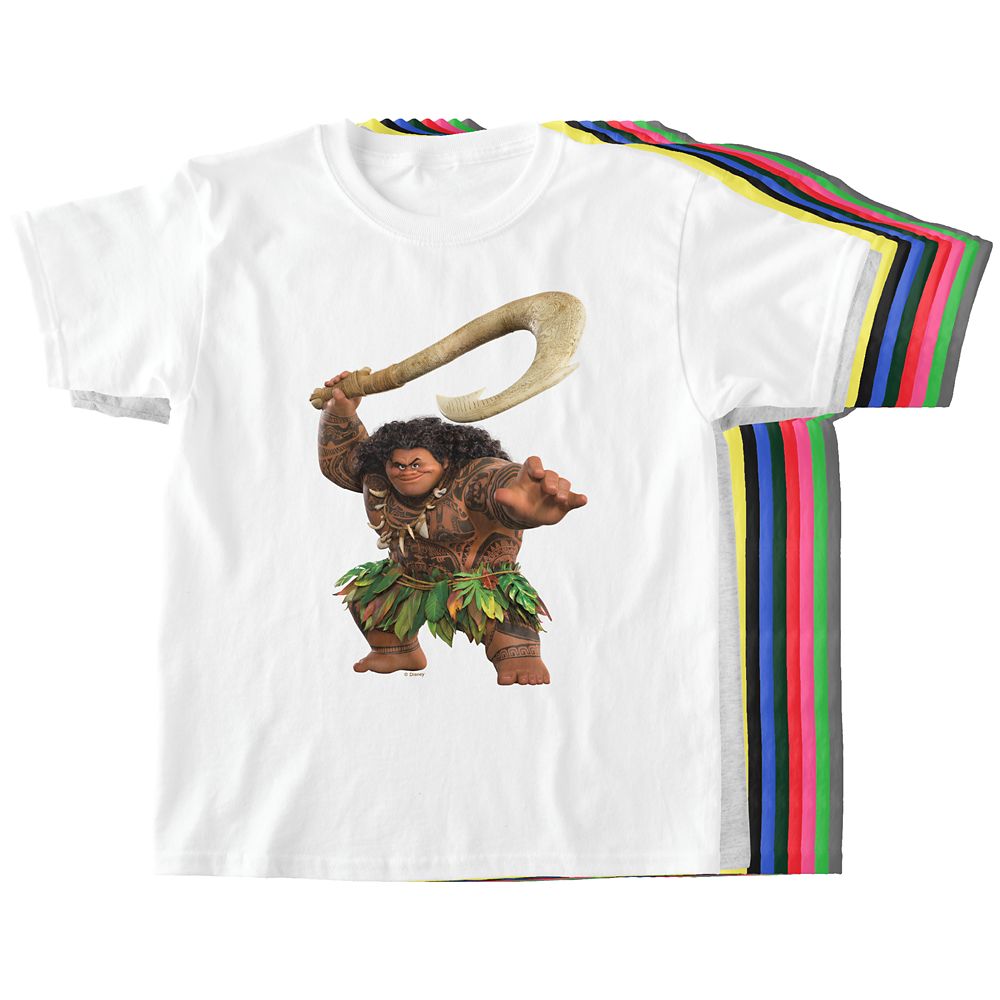 Maui Magical Hook T-Shirt for Kids  Moana  Customizable Official shopDisney