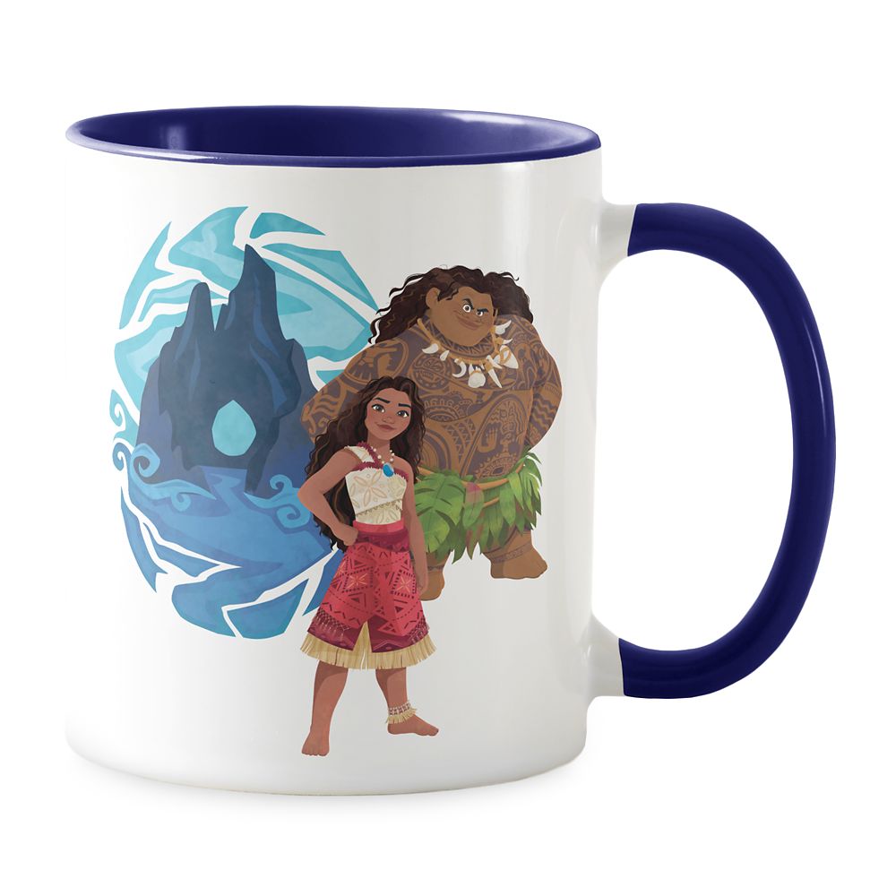 Moana & Maui Adventures in Oceania Mug – Moana – Customizable