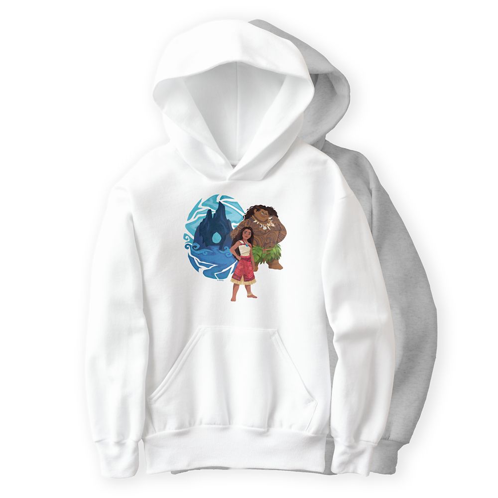 Moana & Maui Adventures in Oceania Pullover Hoodie for Kids – Moana – Customizable