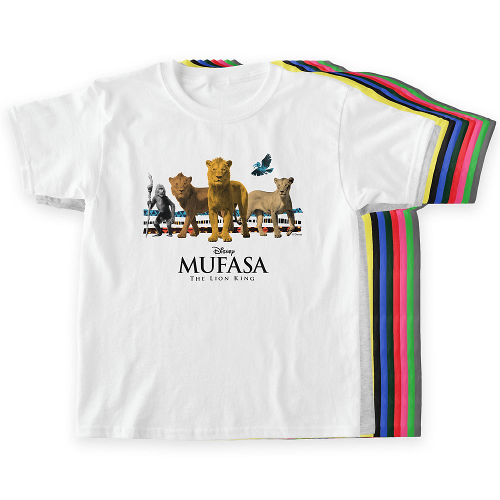 Mufasa Pride Lands Royal Family T-Shirt for Kids  Mufasa: The Lion King  Customizable Official shopDisney