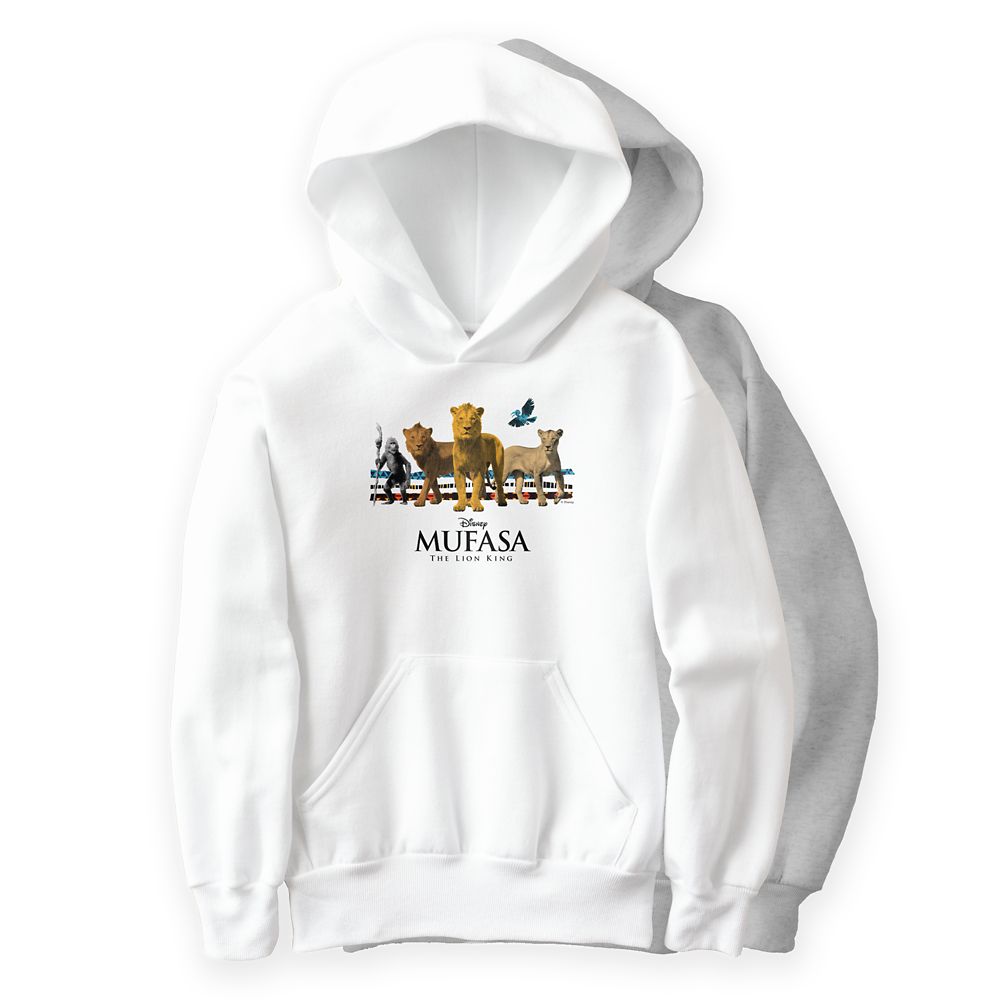 Mufasa Pride Lands Royal Family Pullover Hoodie for Kids Mufasa The Lion King Customizable Disney Store