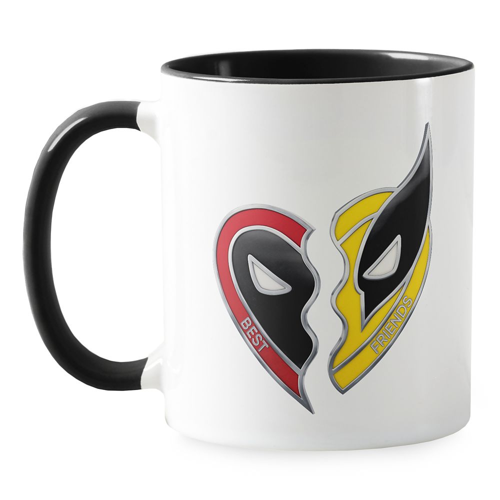 Deadpool & Wolverine Best Friends Charms Mug Customizable Official shopDisney
