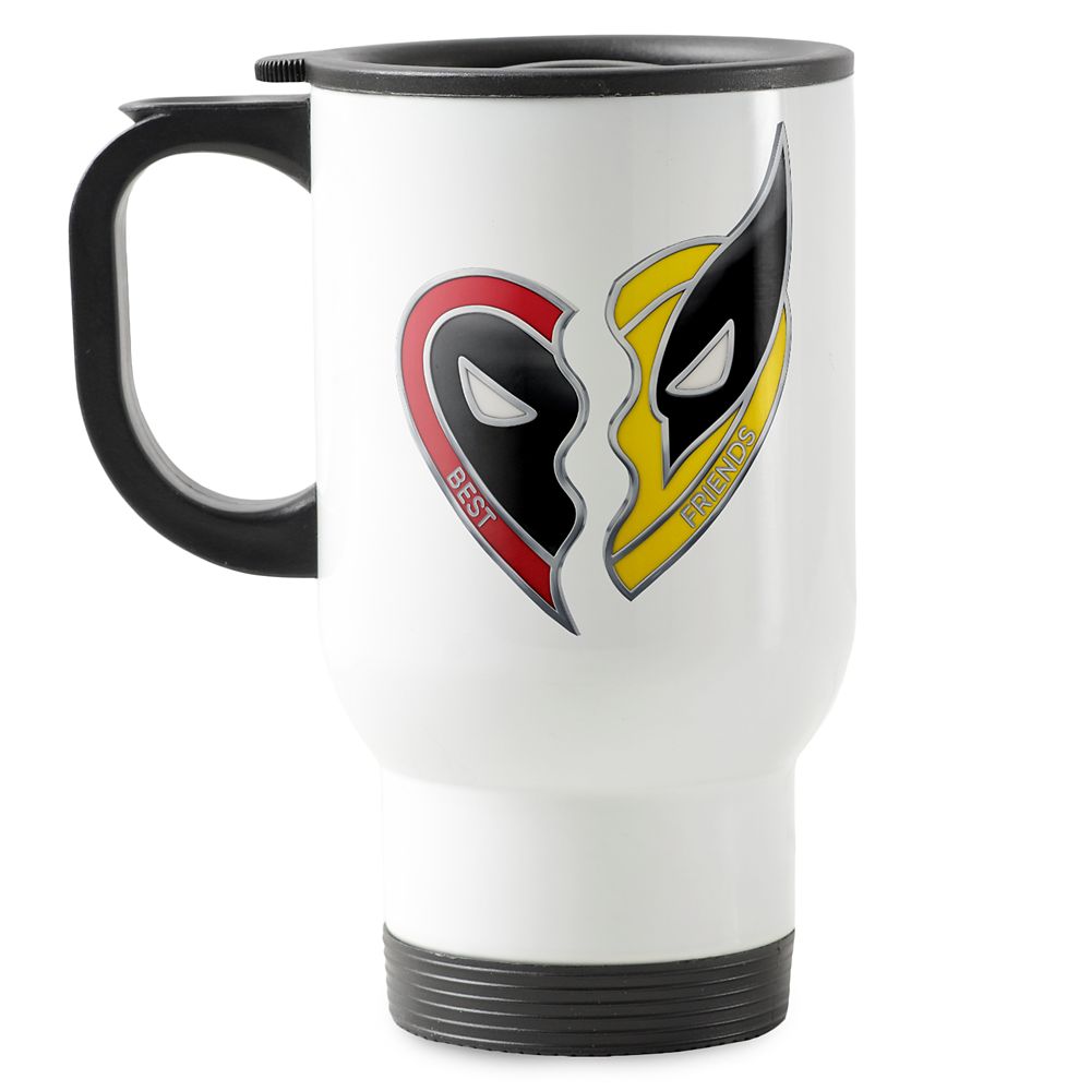 Deadpool & Wolverine Best Friends Charms Travel Mug Customizable Official shopDisney