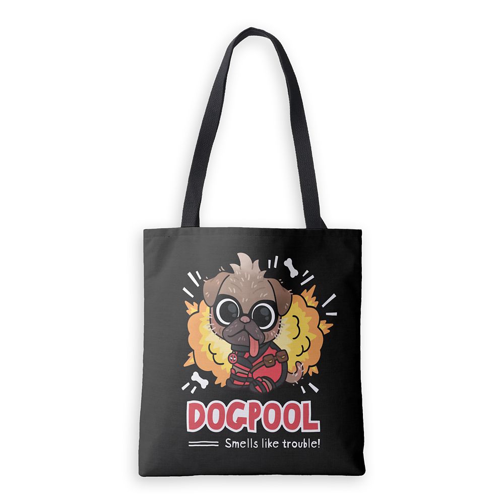 Dogpool Smells Like Trouble Tote Bag Deadpool & Wolverine Customizable Official shopDisney