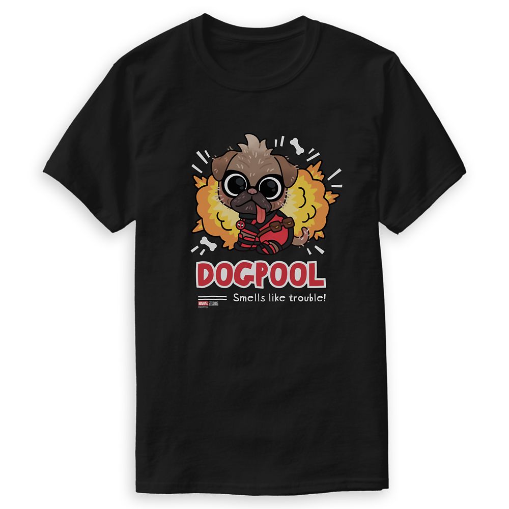 Dogpool Smells Like Trouble T-Shirt for Adults Deadpool & Wolverine Customizable Official shopDisney