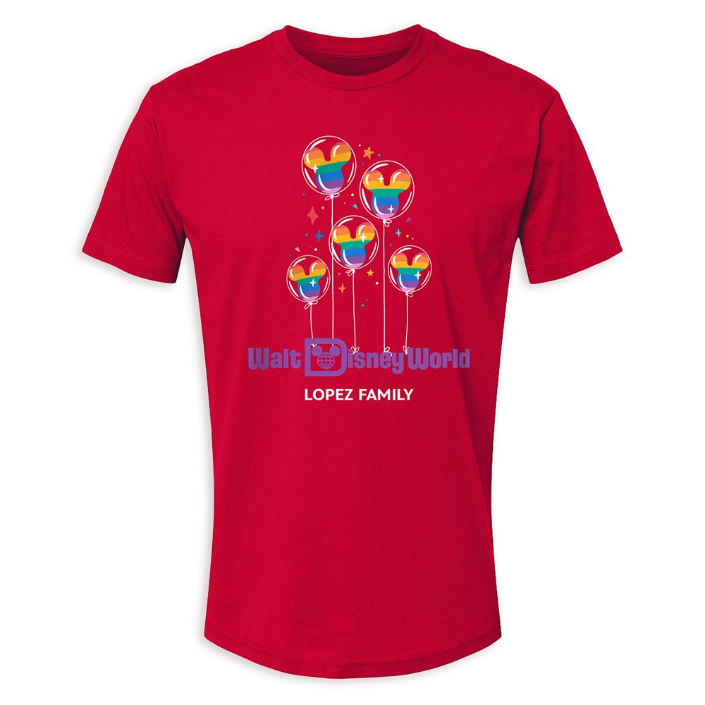 Adults' Walt Disney World Mickey Mouse Balloon T-Shirt - Customized