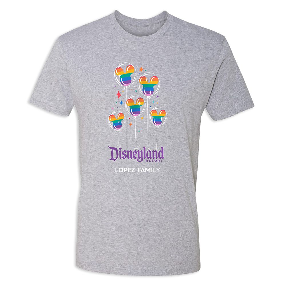 Adults' Disneyland Mickey Mouse Balloon T-Shirt - Customized