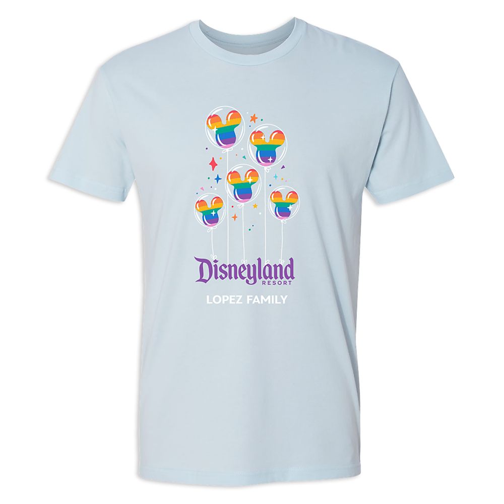 Adults' Disneyland Mickey Mouse Balloon T-Shirt - Customized