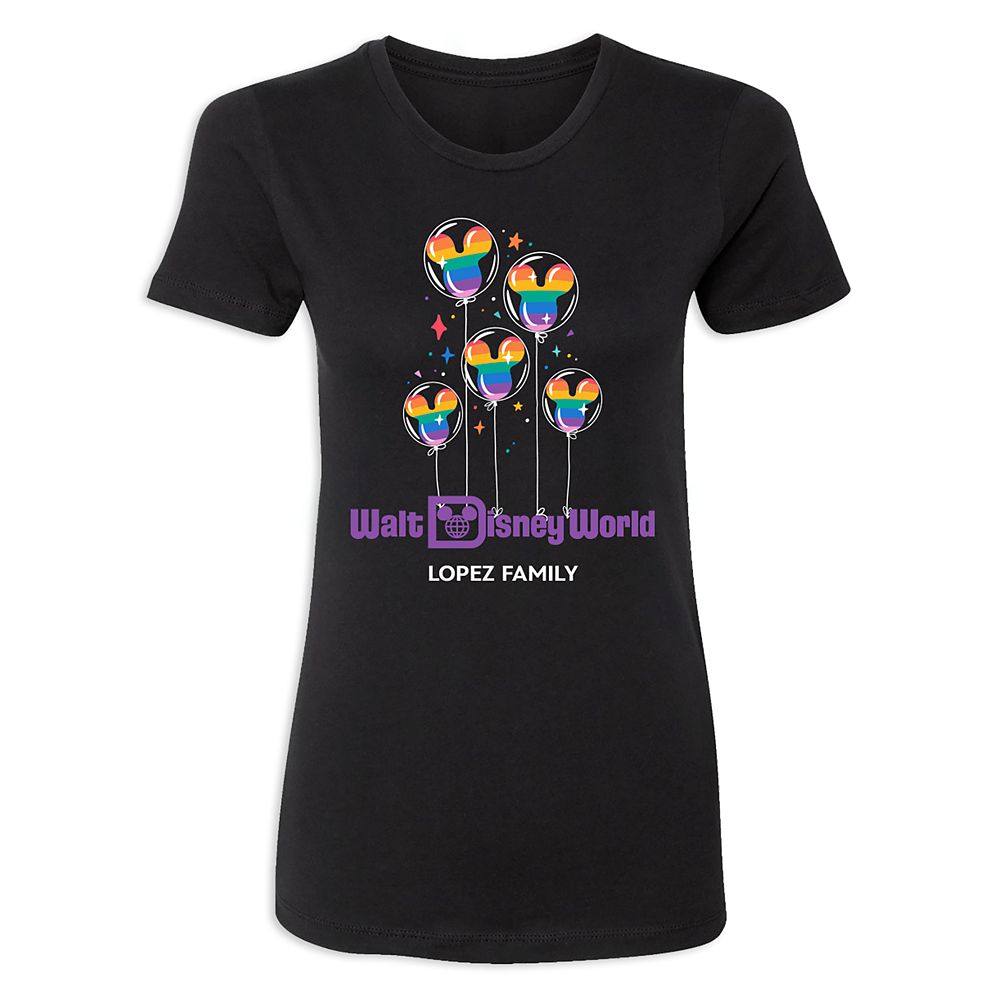 Women's Walt Disney World Mickey Mouse Balloon T-Shirt - Customized