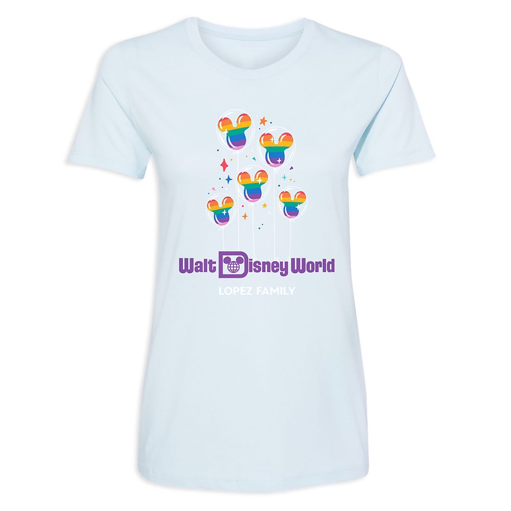 Women's Walt Disney World Mickey Mouse Balloon T-Shirt - Customized
