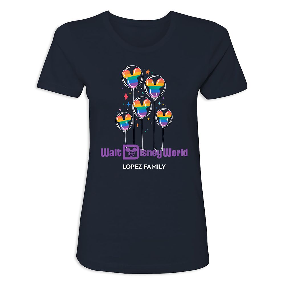 Women's Walt Disney World Mickey Mouse Balloon T-Shirt - Customized