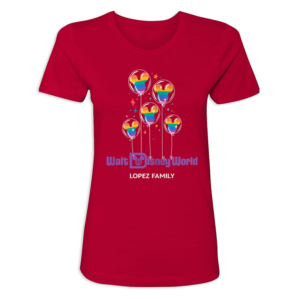 Women's Walt Disney World Mickey Mouse Balloon T-Shirt - Customized