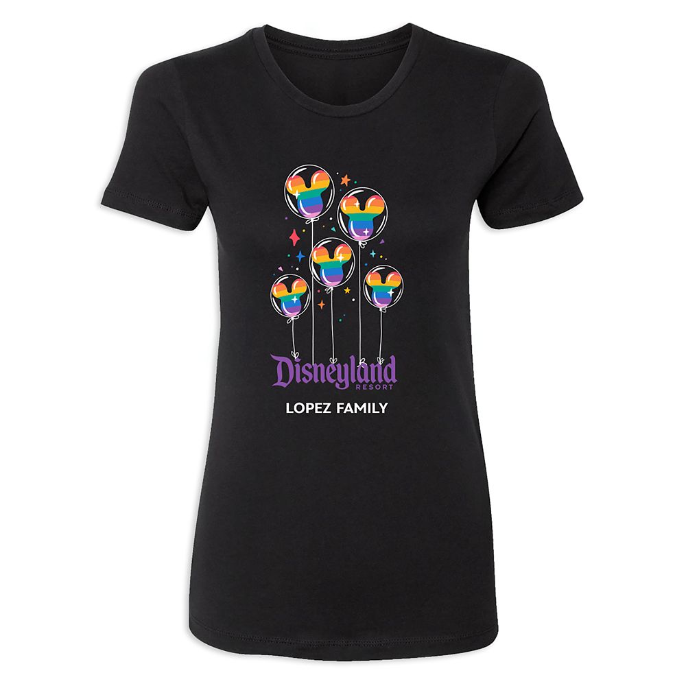 Women's Disneyland Mickey Mouse Balloon T-Shirt - Customized