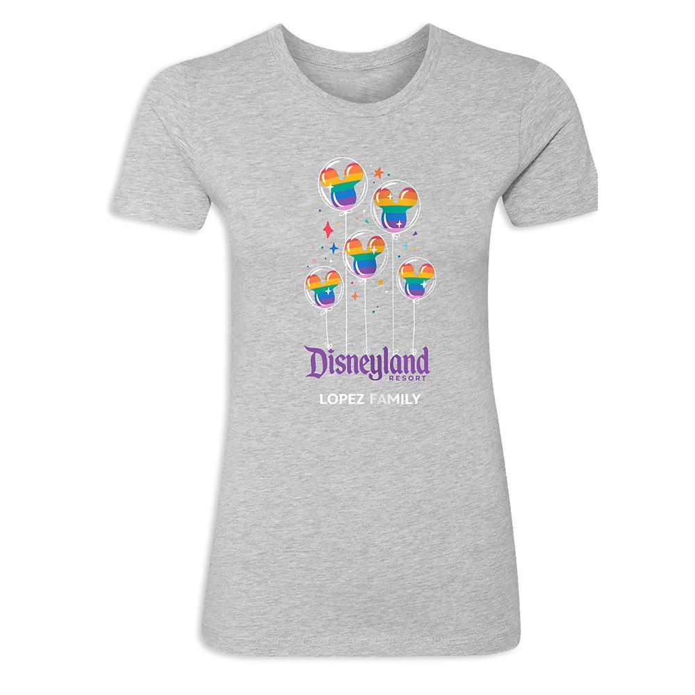 Women's Disneyland Mickey Mouse Balloon T-Shirt - Customized