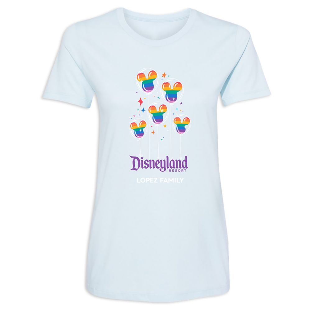 Women's Disneyland Mickey Mouse Balloon T-Shirt - Customized