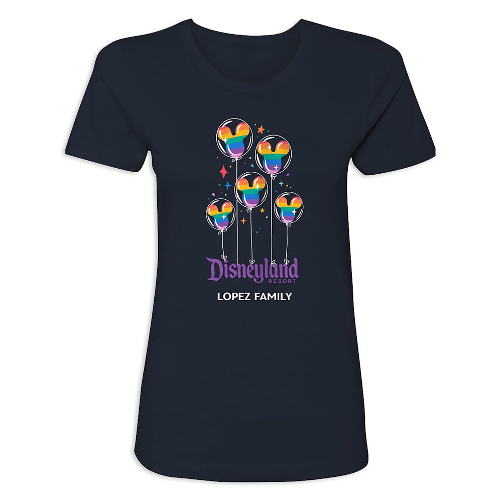 Women's Disneyland Mickey Mouse Balloon T-Shirt - Customized