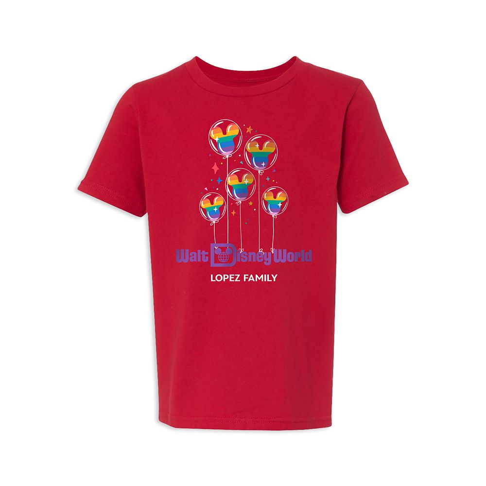 Kids' Walt Disney World Mickey Mouse Balloon T-Shirt - Customized