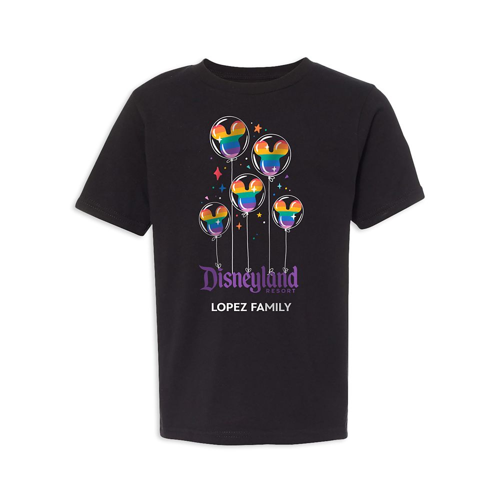 Kids' Disneyland Mickey Mouse Balloon T-Shirt - Customized