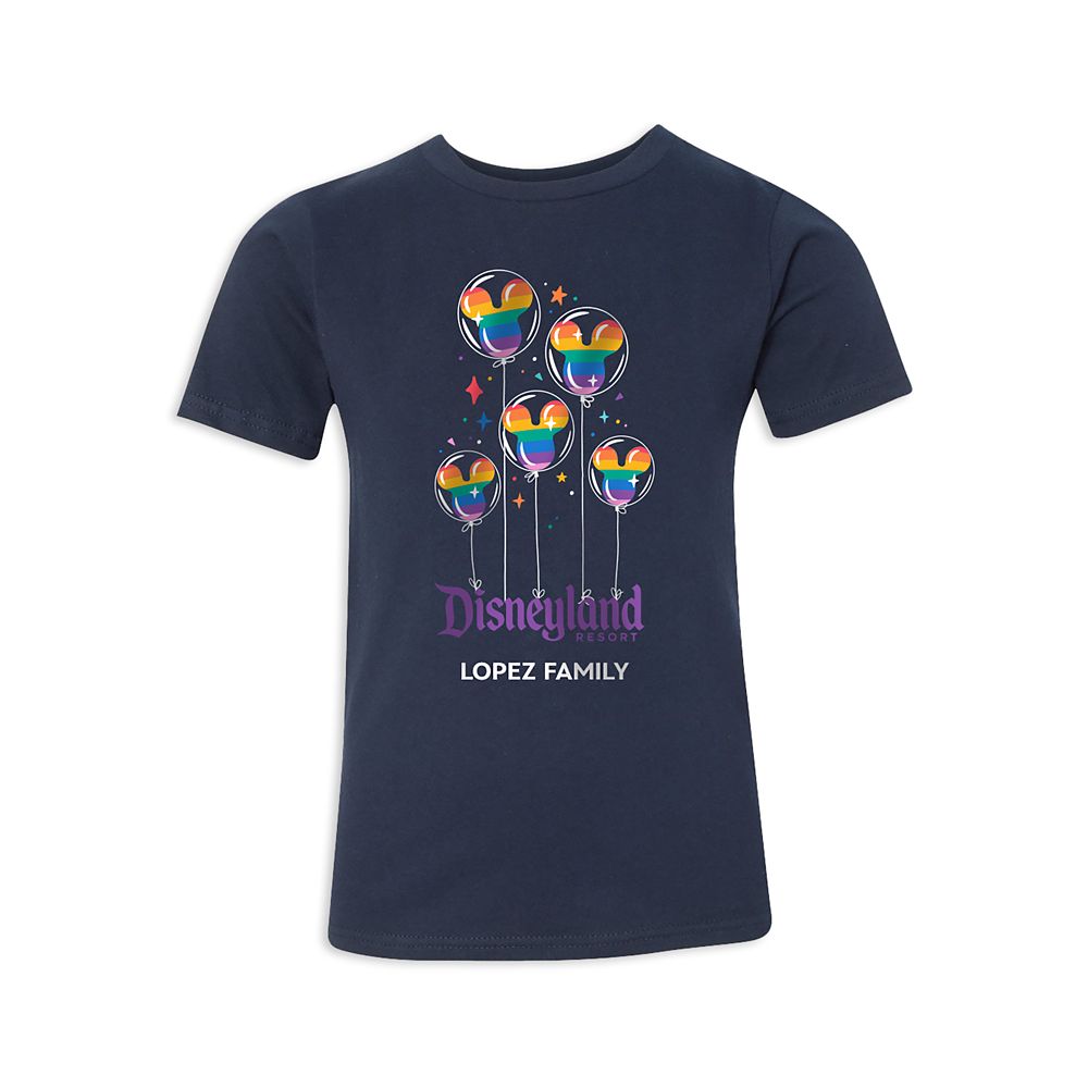 Kids' Disneyland Mickey Mouse Balloon T-Shirt - Customized
