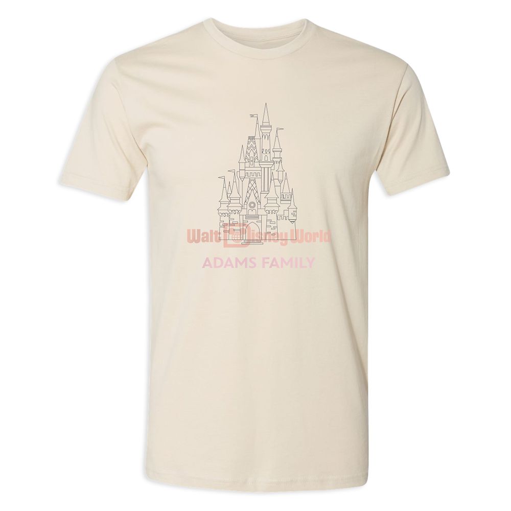 Adults' Cinderella Castle Walt Disney World T-Shirt - Customized